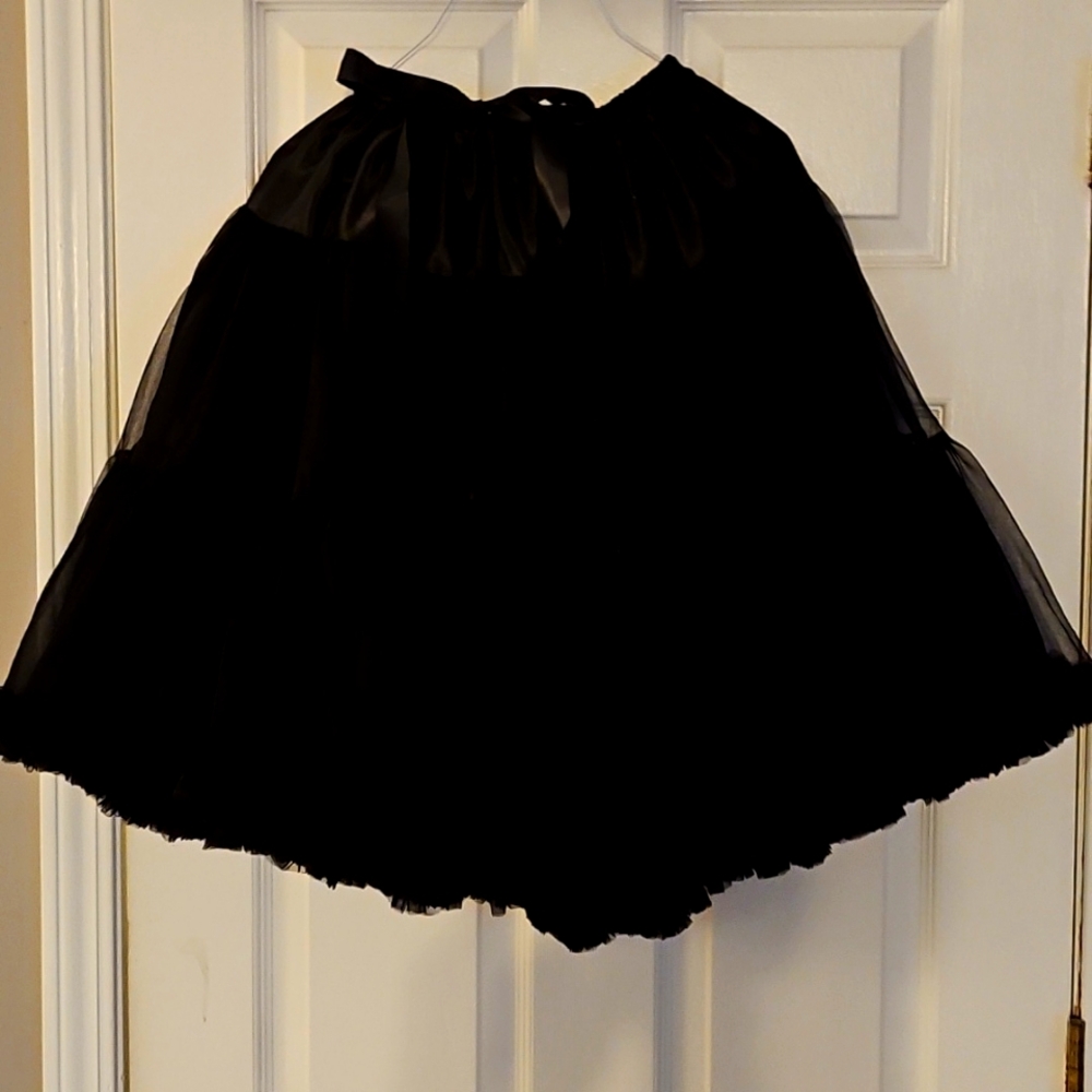 Tulle chiffon petticoat skirt